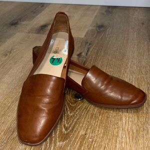 Aldo Women's Brown Leather Loafers